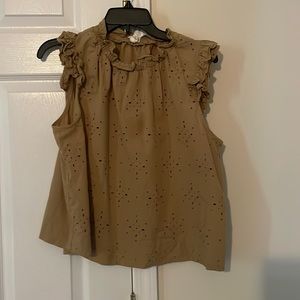 Ana. Women size large blouse